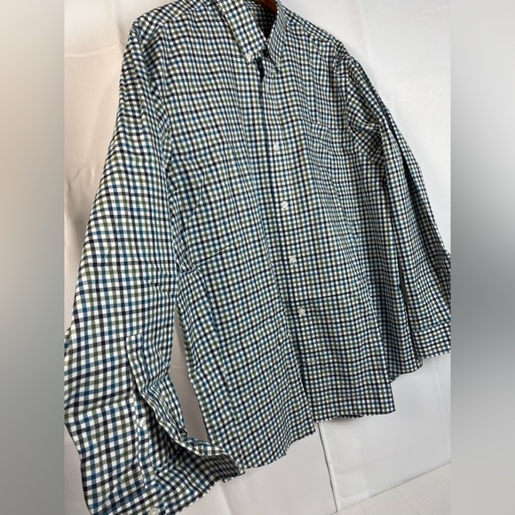 Duluth Trading Co Mens Long Sleeve 100% Cotton Plaid Button Down Shirt XL - Picture 4 of 8